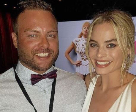 Lachlan Robbie with his sister Margot Robbie.